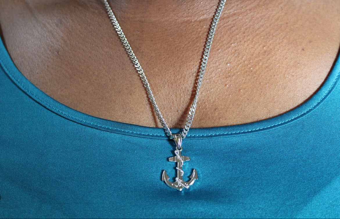 Anchor In necklace