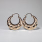 Party Gold Hoop Earrings
