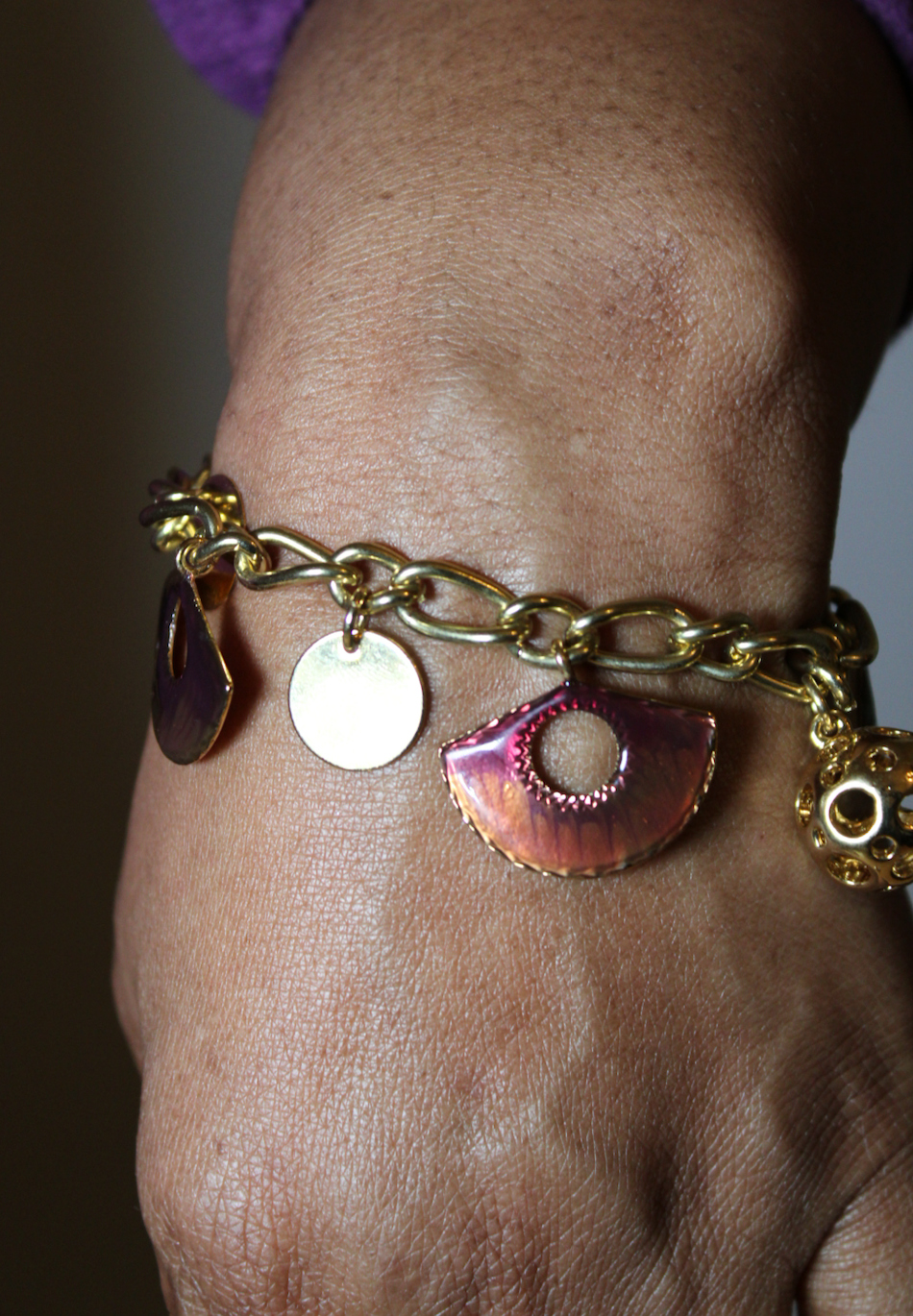 The Fancy Fan Charm Bracelet